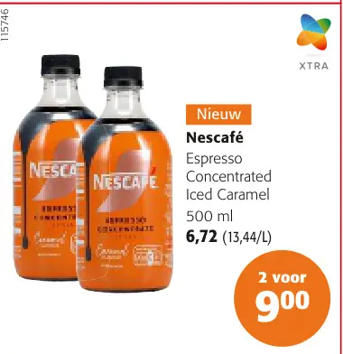 Promotie: Nescafé Espresso Concentrated Iced Caramel
