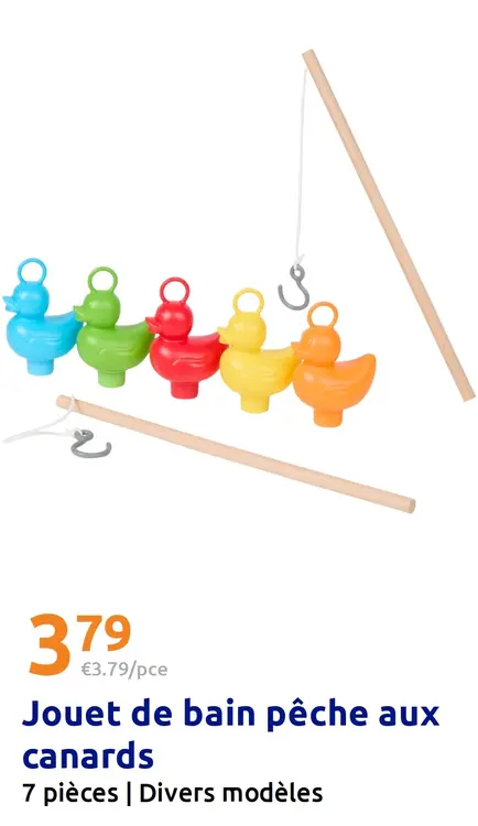 Offre: Jouet de bain pêche aux canards