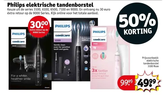 Aanbieding: Philips elektrische tandenborstel