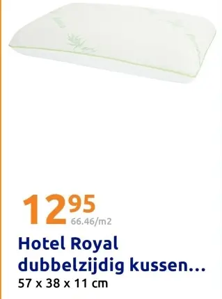 Aanbieding: dubbelzijdig kussen