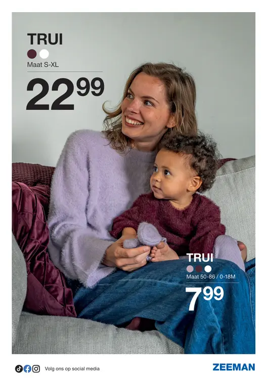 Promotie: Baby- of damestrui