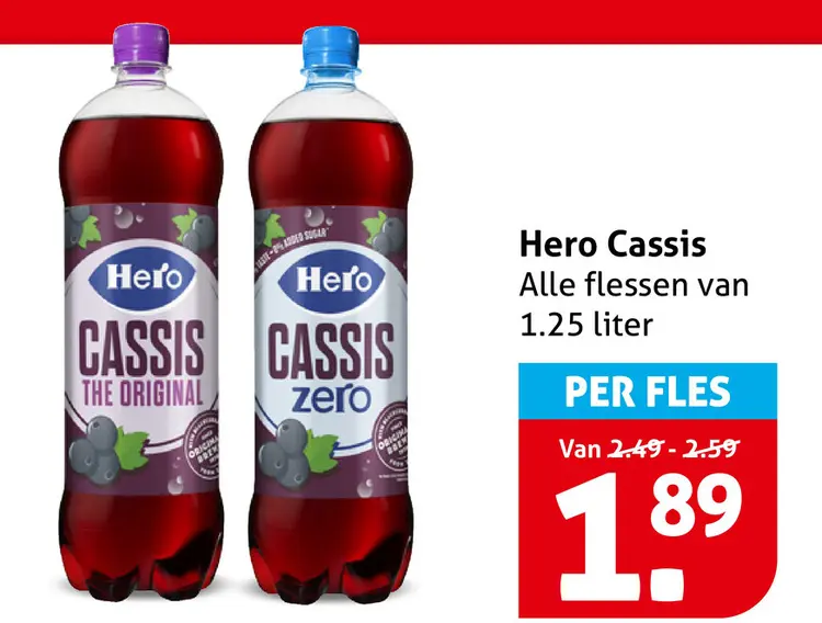 Aanbieding: Cassis