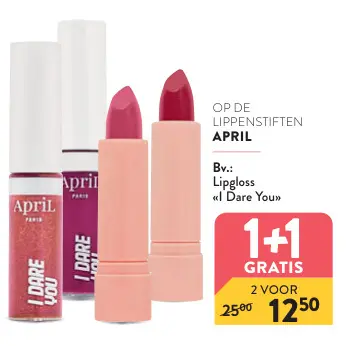 Promotie: Lippenstiften