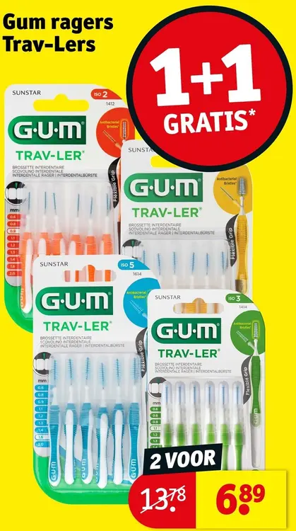 Promotie: Gum ragers Trav-Lers