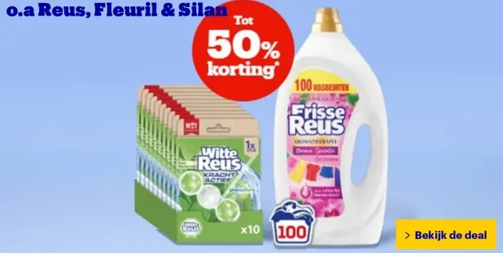 Aanbieding: Reus, Fleuril & Silan