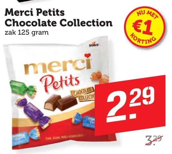 Aanbieding: Merci Petits Chocolate Collection