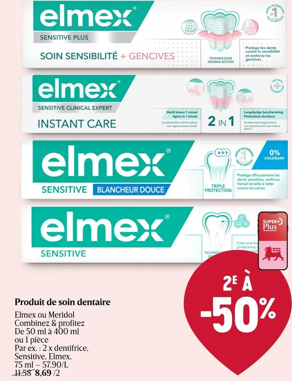 Offre: Produit de soin dentaire