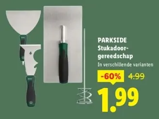 Aanbieding: Stukadoor-gereedschap