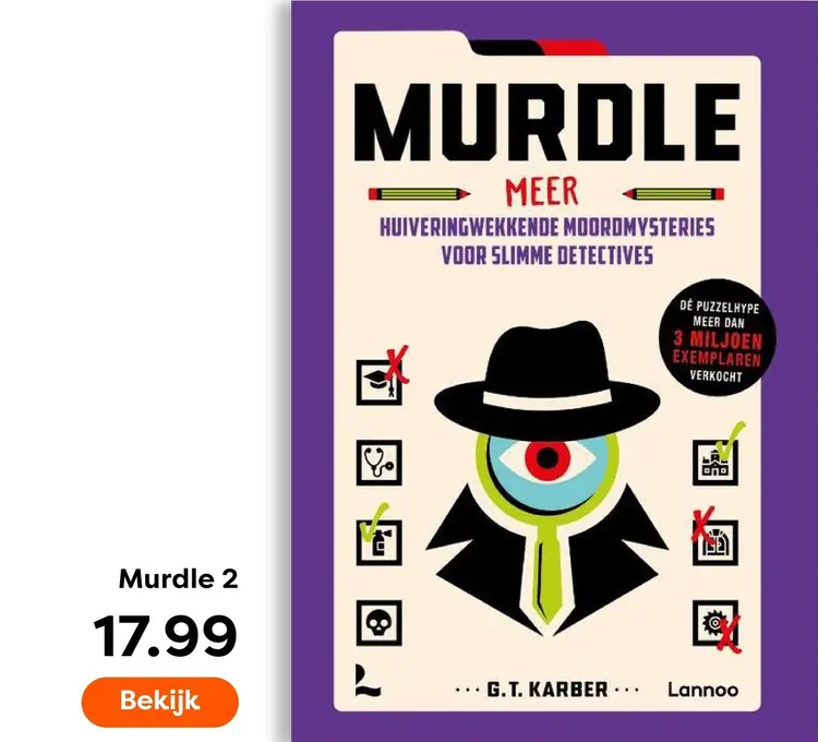 Aanbieding: Lannoo Murdle 2