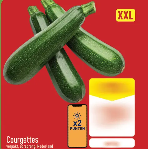 Promotie: Courgettes