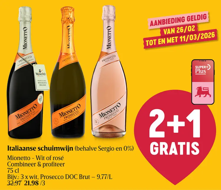 Promotie: Italiaanse schuimwijn