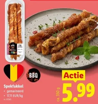 Promotie: Spekfakkel
