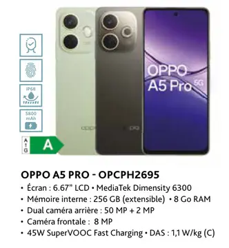 Offre: Oppo a5 pro - opcph2695