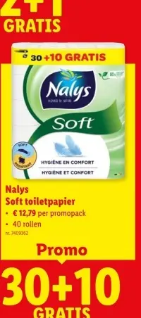 Promotie: Soft toiletpapier