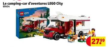 Offre: Le camping-car d'aventures LEGO City