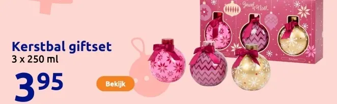 Aanbieding: Kerstbal giftset