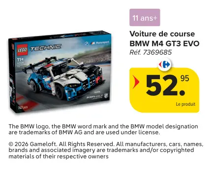 Offre: Voiture de course BMW M4 GT3 EVO