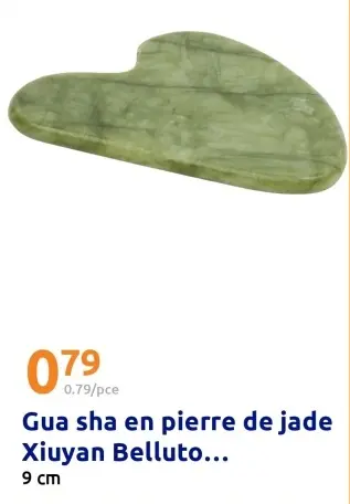 Offre: Gua sha en pierre de jade