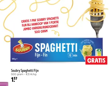 Aanbieding: Soubry Spaghetti Fijn