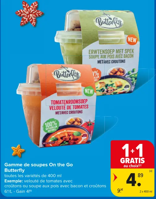 Offre: Gamme de soupes On the Go