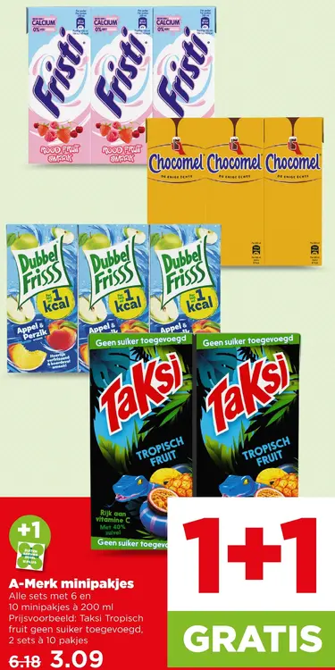 Aanbieding: A-Merk minipakjes