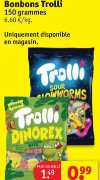 Offre: Bonbons Trolli