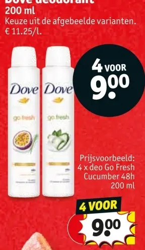 Aanbieding: Deodorant