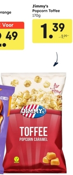 Aanbieding: Jimmy's Popcorn Toffee