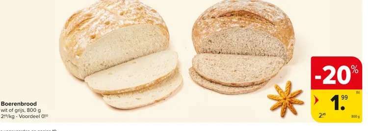 Promotie: Boerenbrood