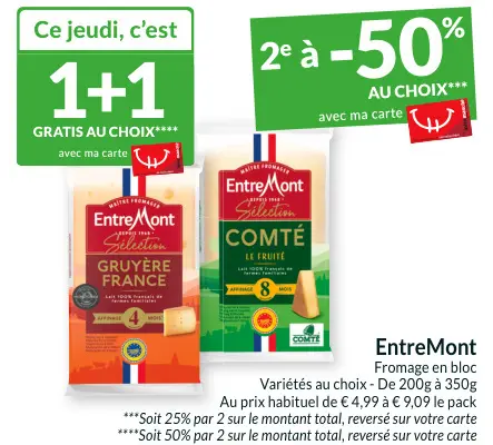 Offre: Fromage en bloc