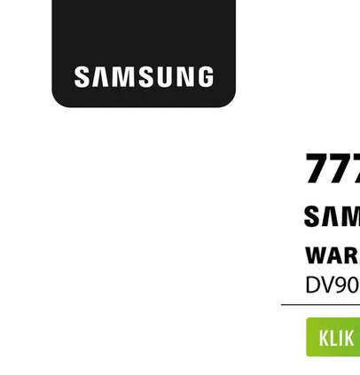 Aanbieding: Samsung DV90DG6845LBU3 Zwart