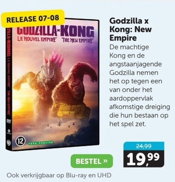 Aanbieding: Godzilla x Kong : New Empire