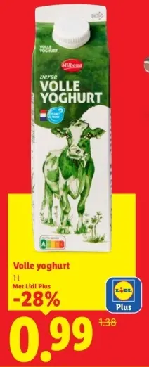 Aanbieding: Volle yoghurt