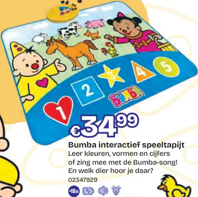 Promotie: Interactief speeltapijt