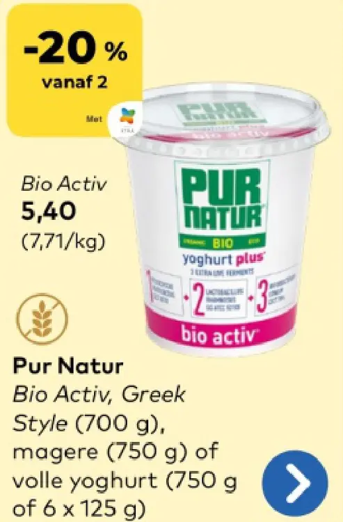 Promotie: Bio Activ
