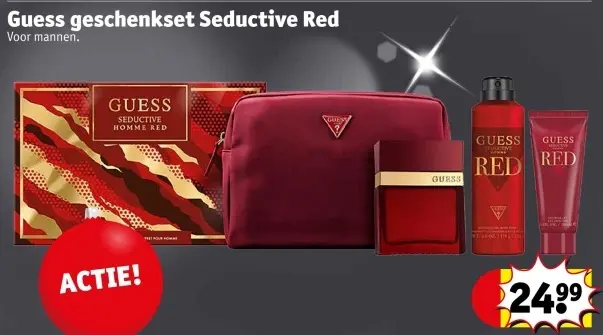 Aanbieding: Guess geschenkset Seductive Red
