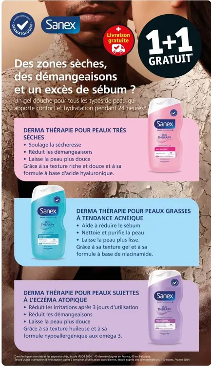 Offre: Sanex Derma Thérapie