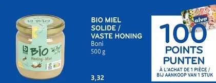 Offre: Bio miel solide / vaste honing