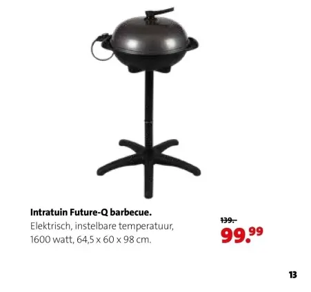Aanbieding: Future-Q barbecue.