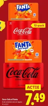 Aanbieding: Coca-Cola of Fanta