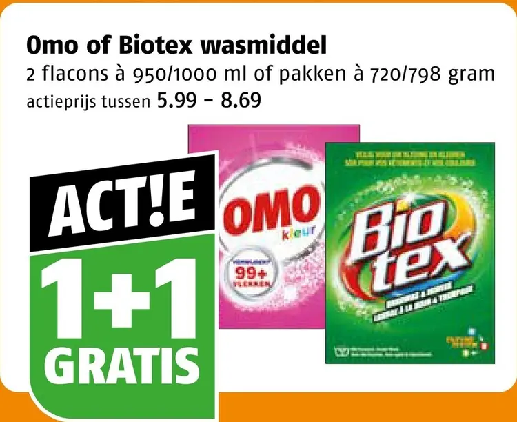 Aanbieding: Wasmiddel