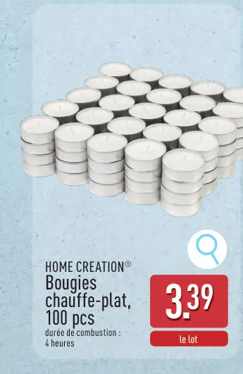 Offre: Bougies chauffe-plant