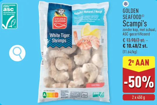 Promotie: Scampi's