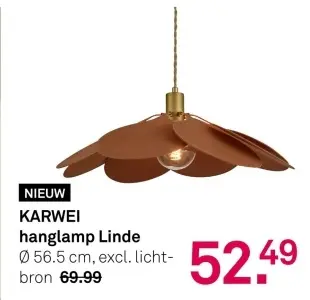 Aanbieding: hanglamp Linde