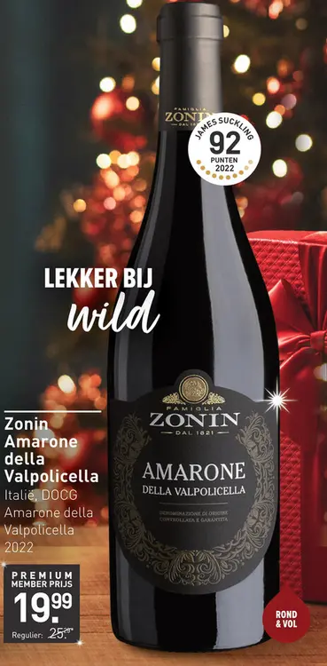 Aanbieding: Zonin Amarone della Valpolicella 75CL