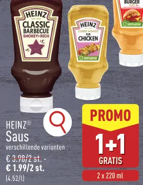 Promotie: Saus