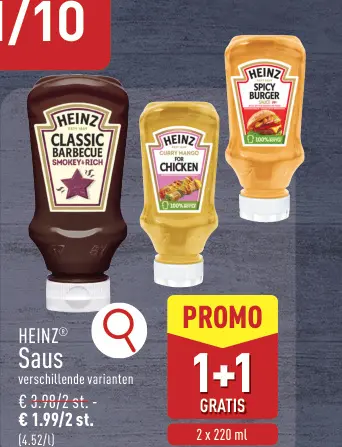 Promotie: Heinz Saus