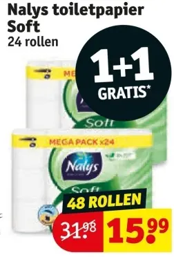 Aanbieding: Toiletpapier Soft