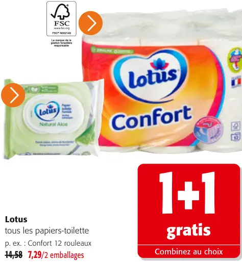 Offre: Papier-toilette