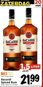 Aanbieding: Bacardi Spiced Rum